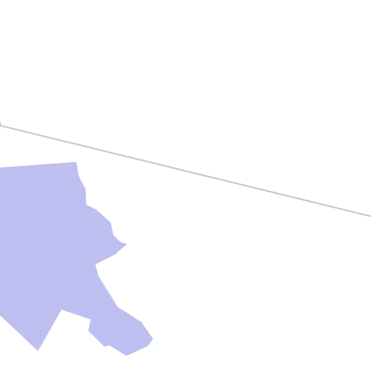 Las Tunas plano de situación (2.5 km)