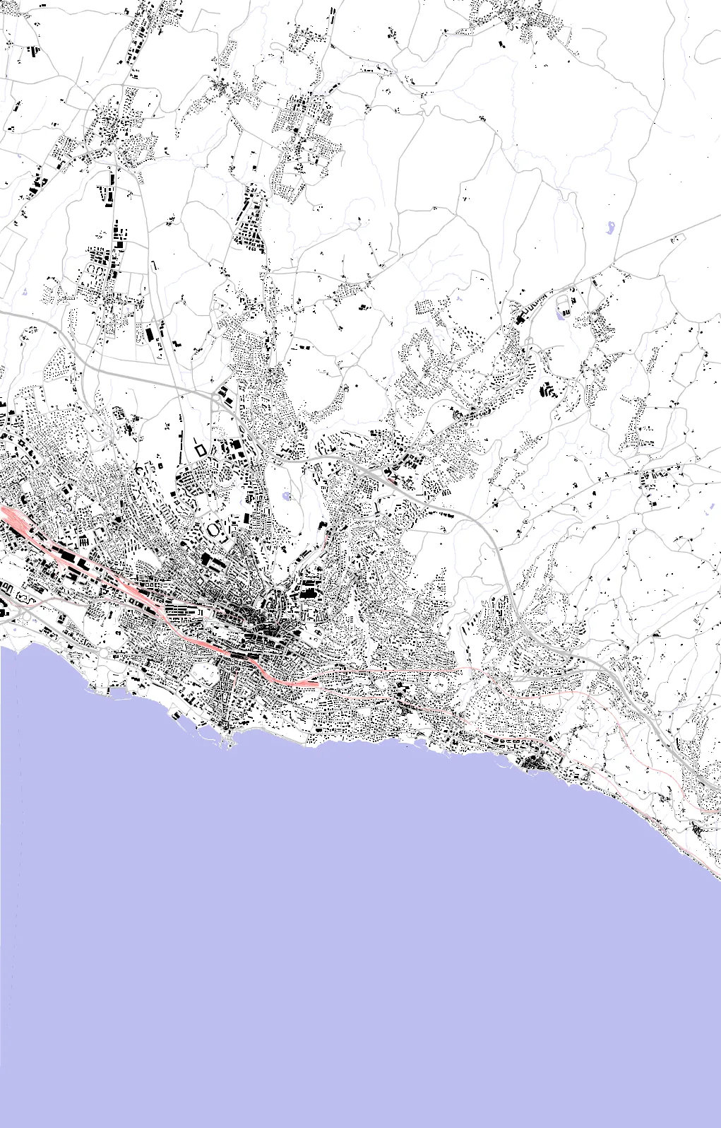 Lausanne Schwarzplan