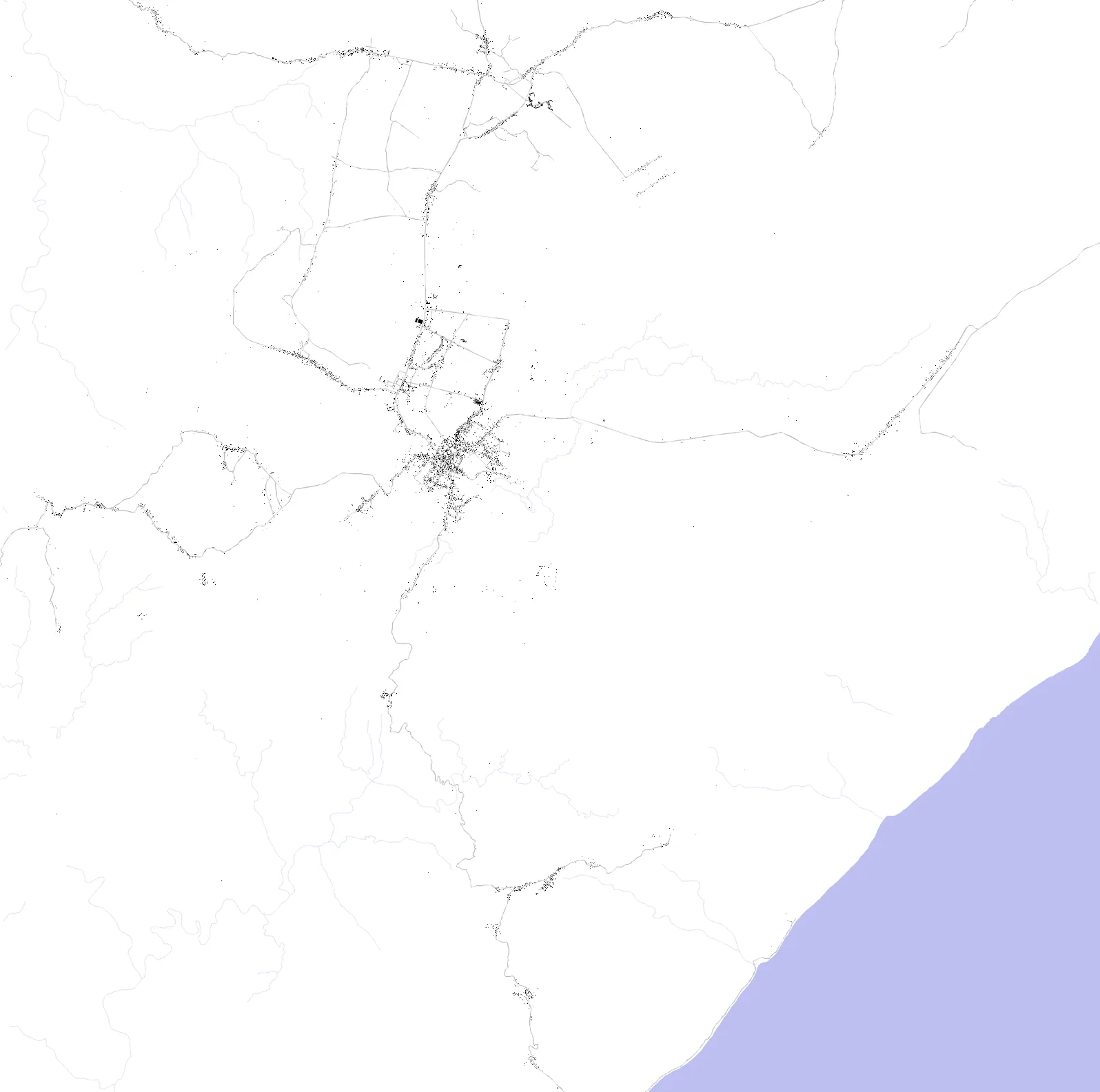 Lautém figure ground plan