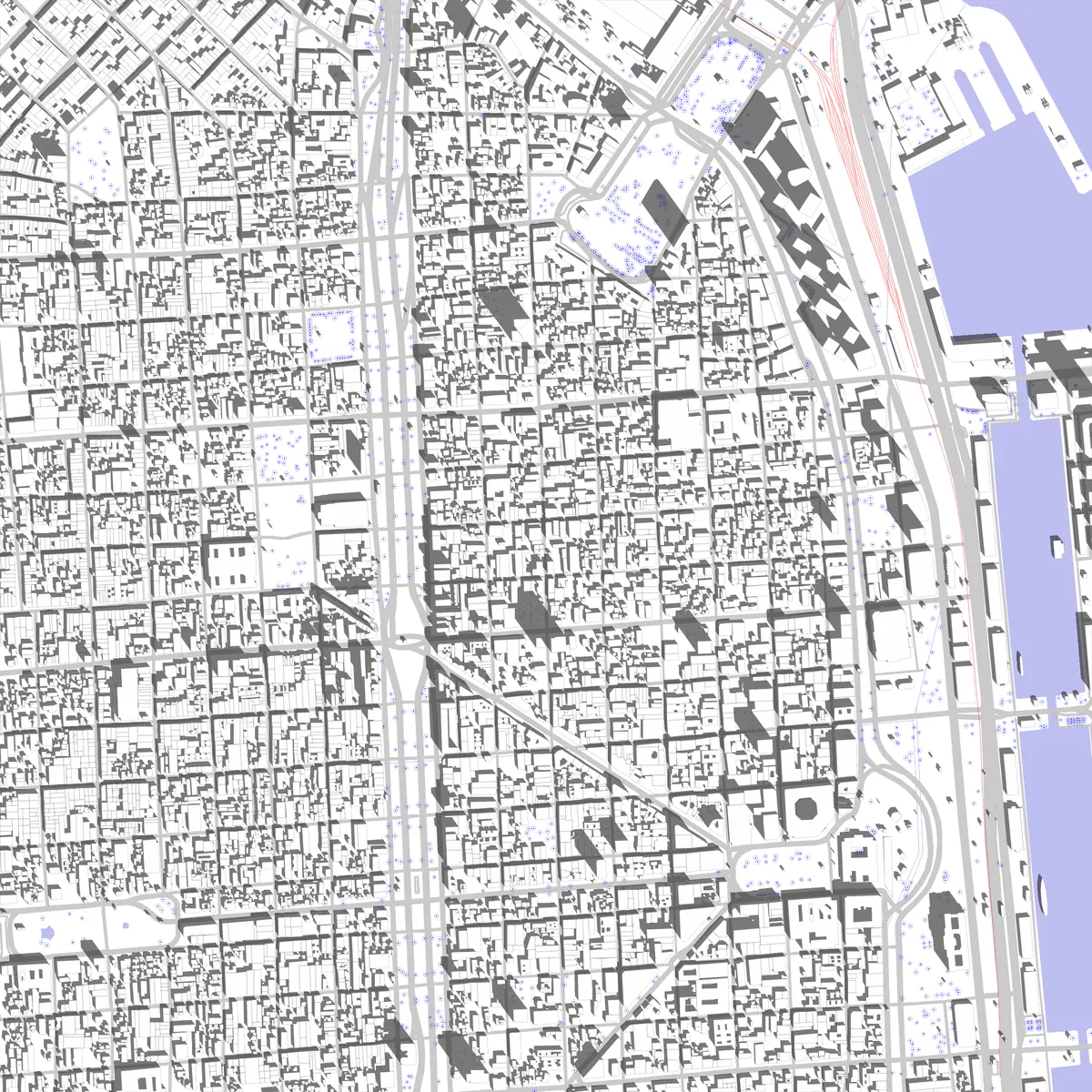 Lavalle site plan (2.5 km)
