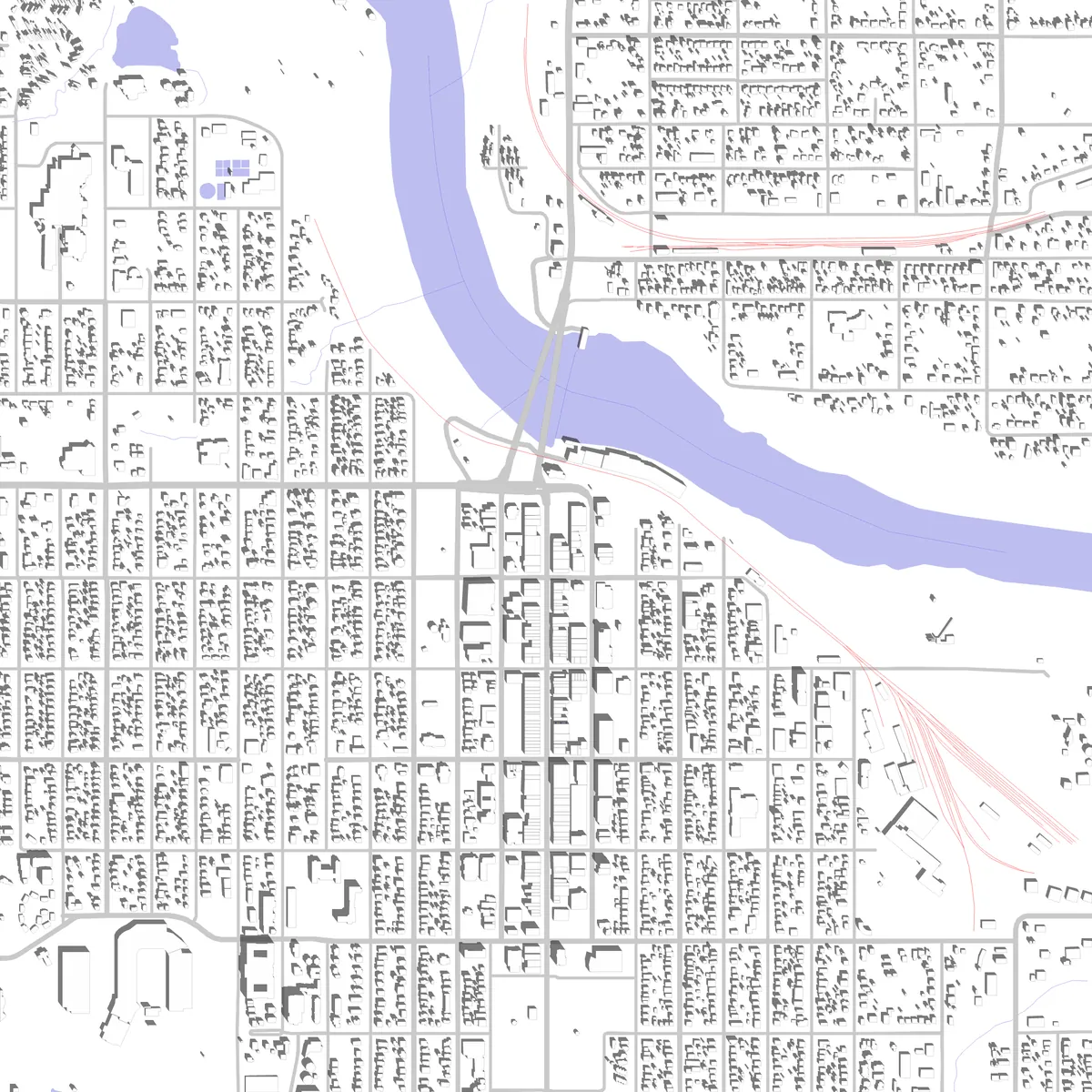 Lawrence site plan (2.5 km)