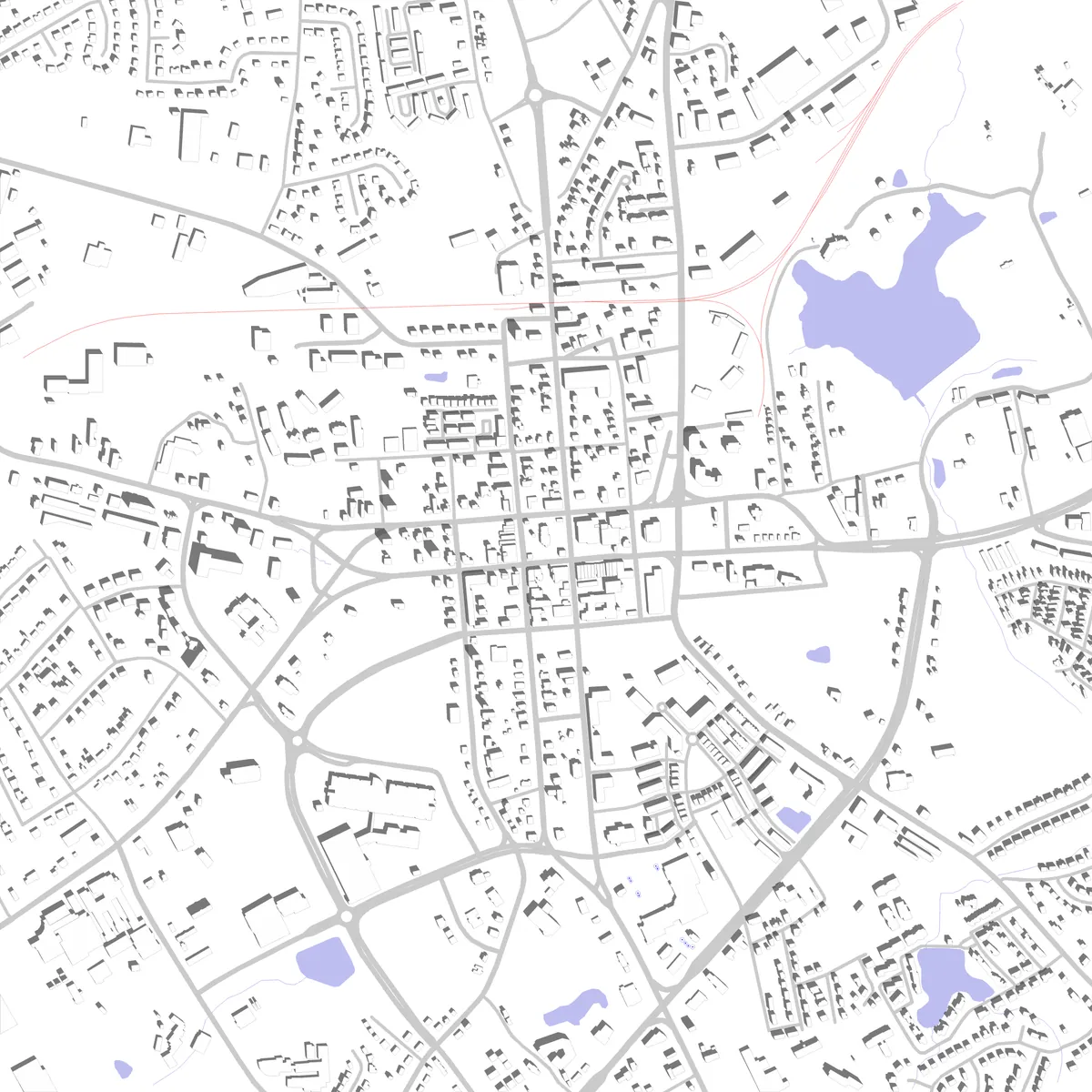 Lawrenceville site plan (2.5 km)