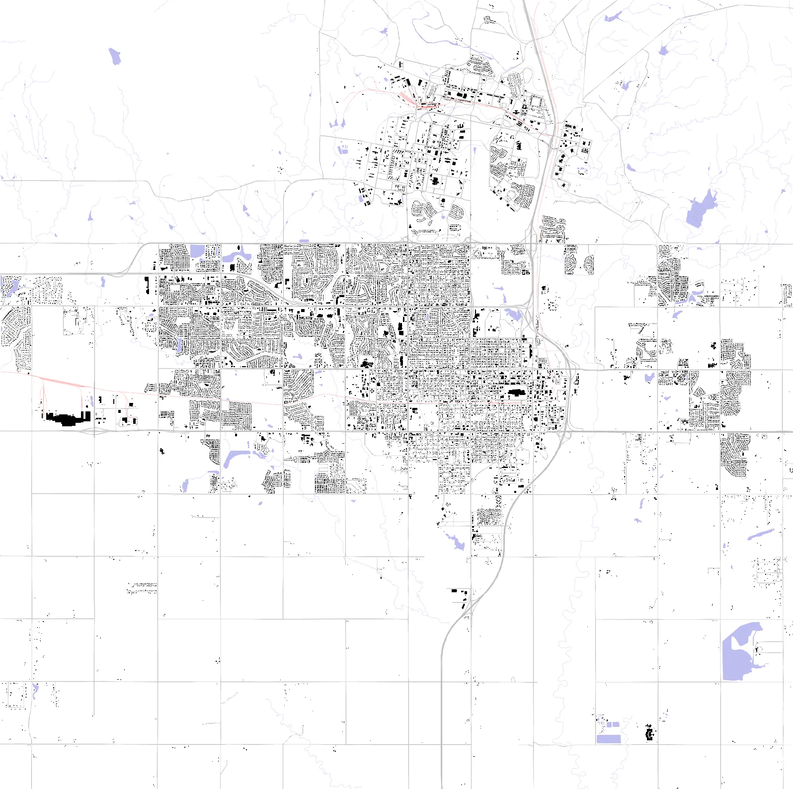 Lawton Schwarzplan