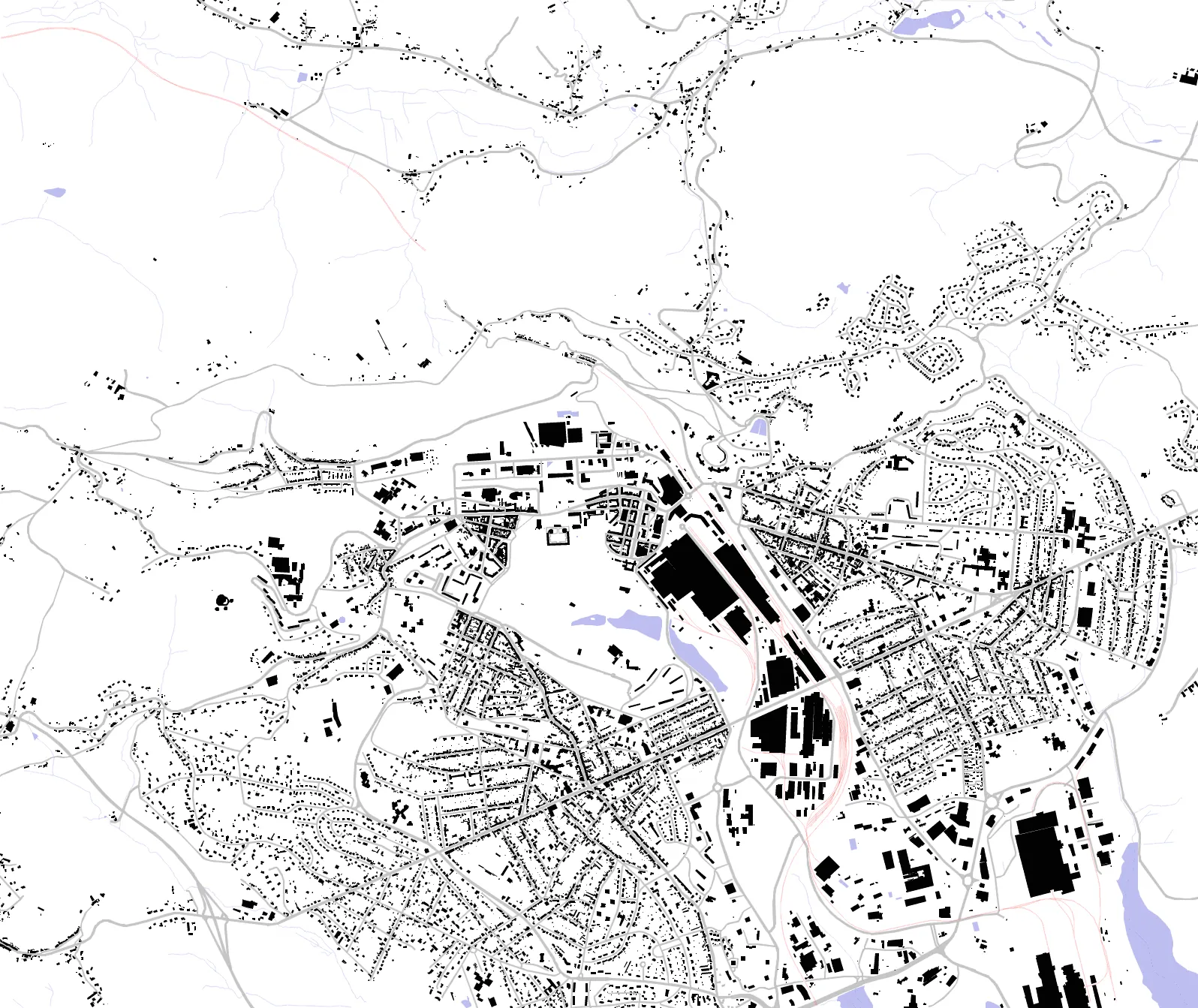Le Creusot Schwarzplan