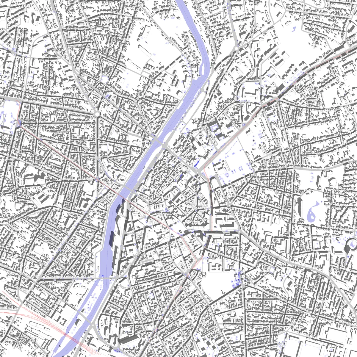 Le Mans Lageplan (2,5 km)