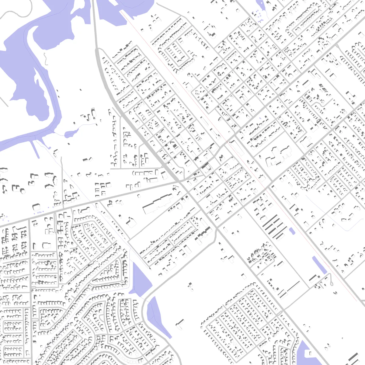 League City site plan (2.5 km)