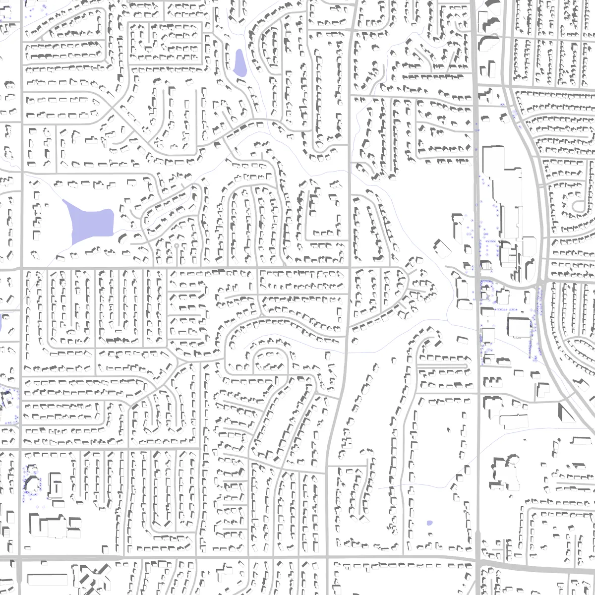Leawood Lageplan (2,5 km)