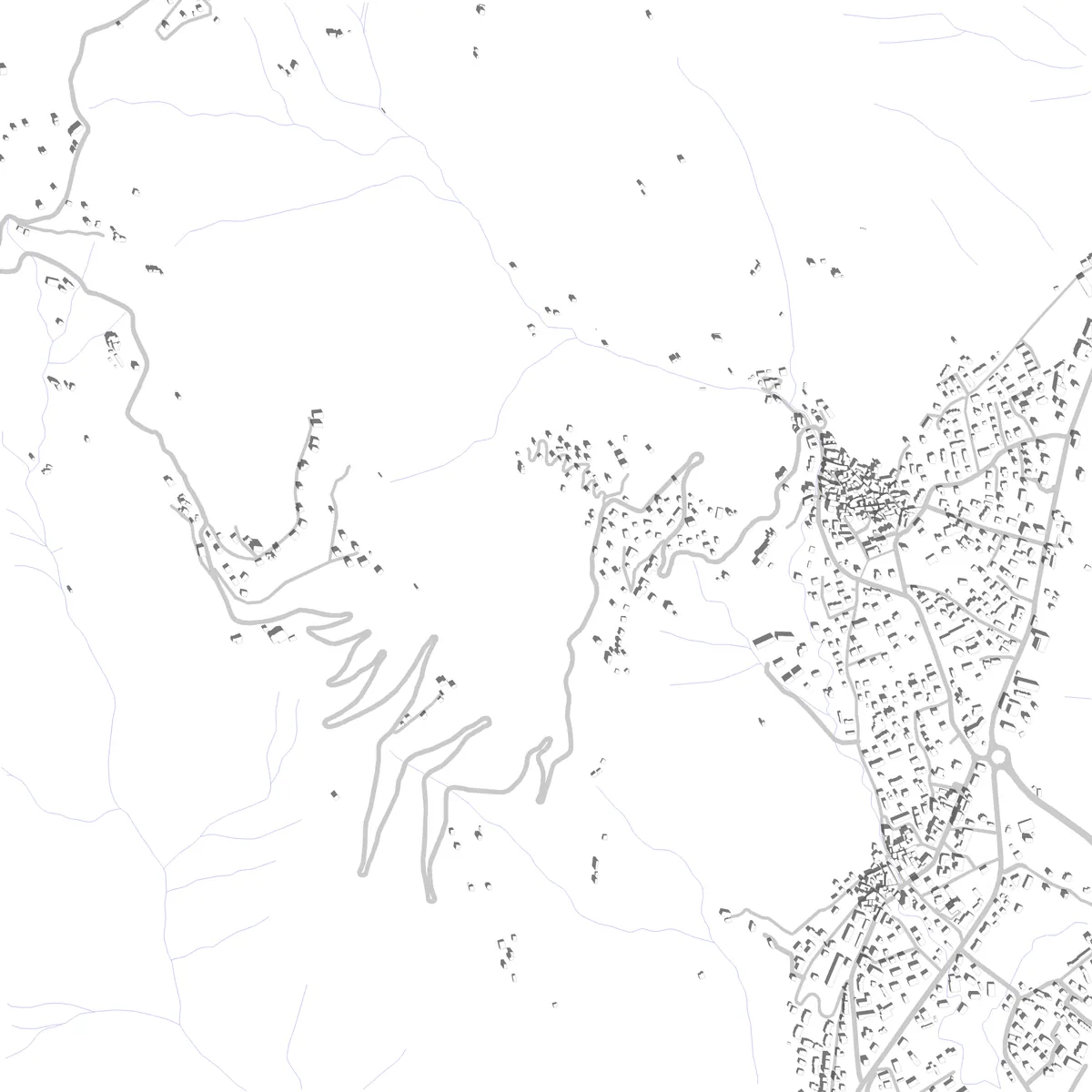 Lecco planimetria di sito (2,5 km)