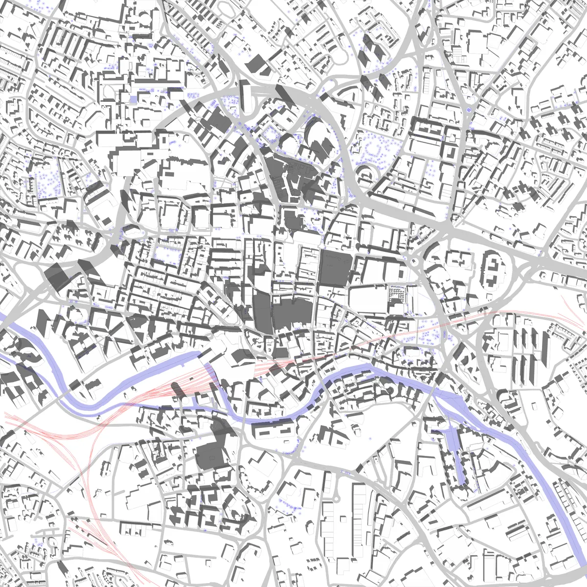 Leeds site plan (2.5 km)