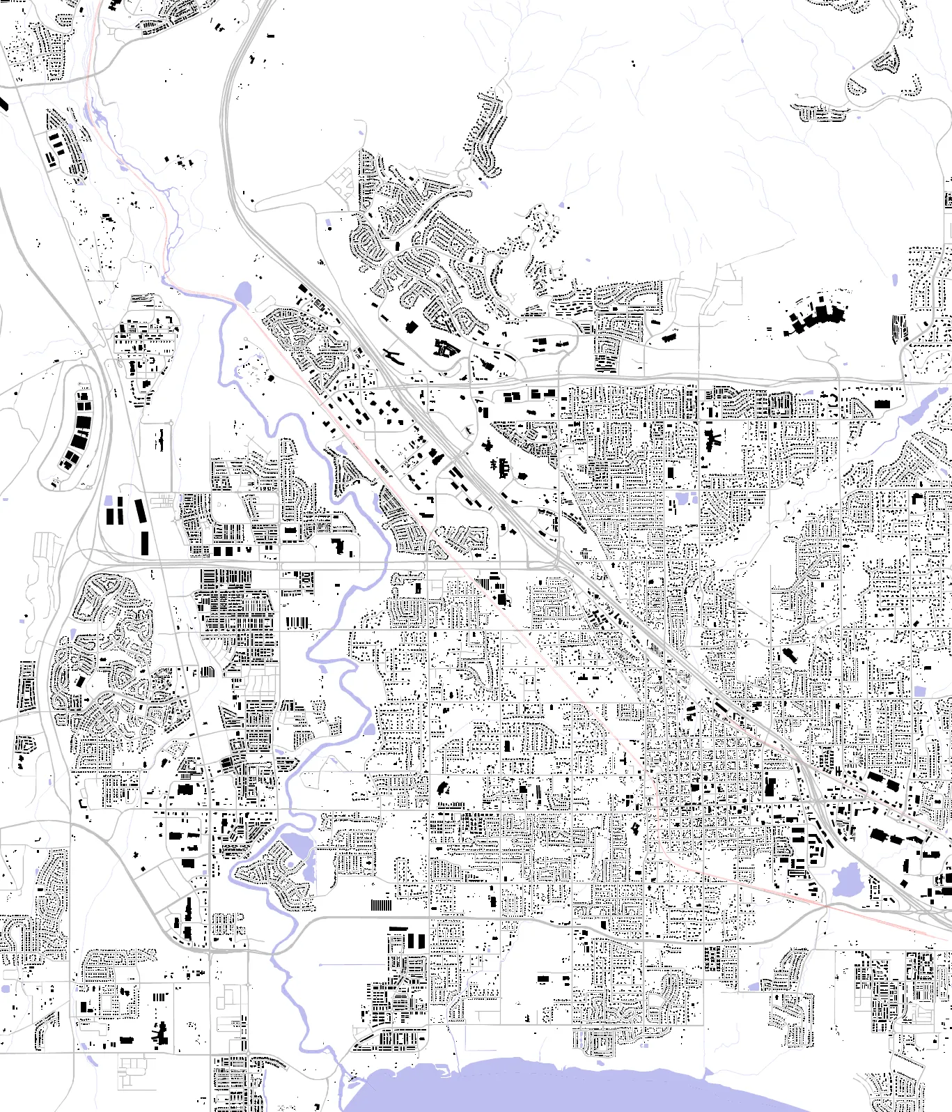 Lehi figure ground plan