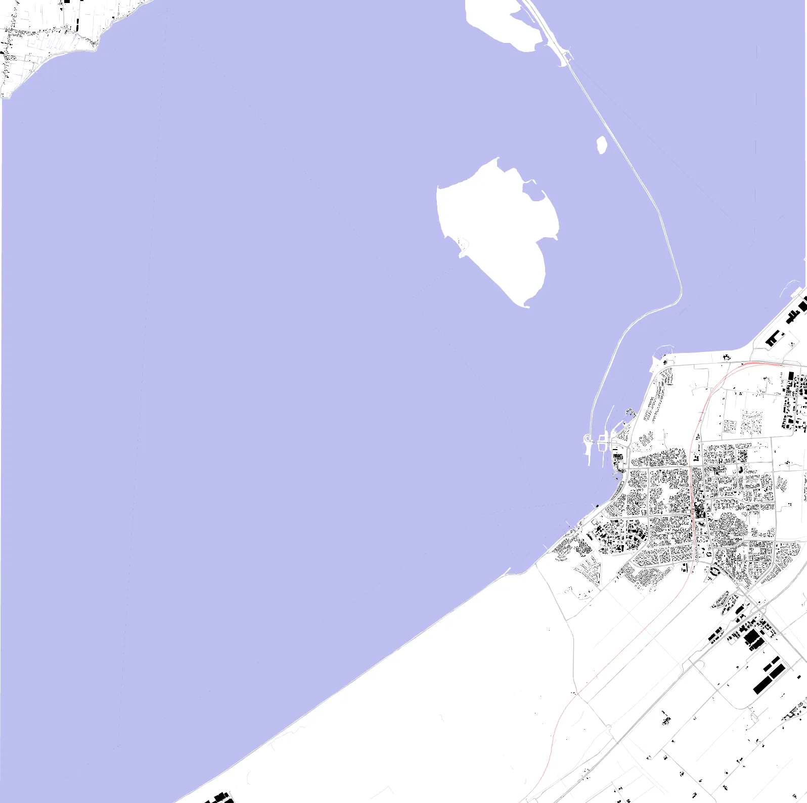 Lelystad Schwarzplan