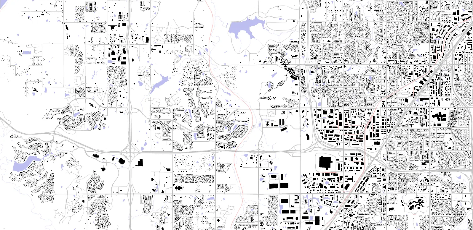 Lenexa figure ground plan