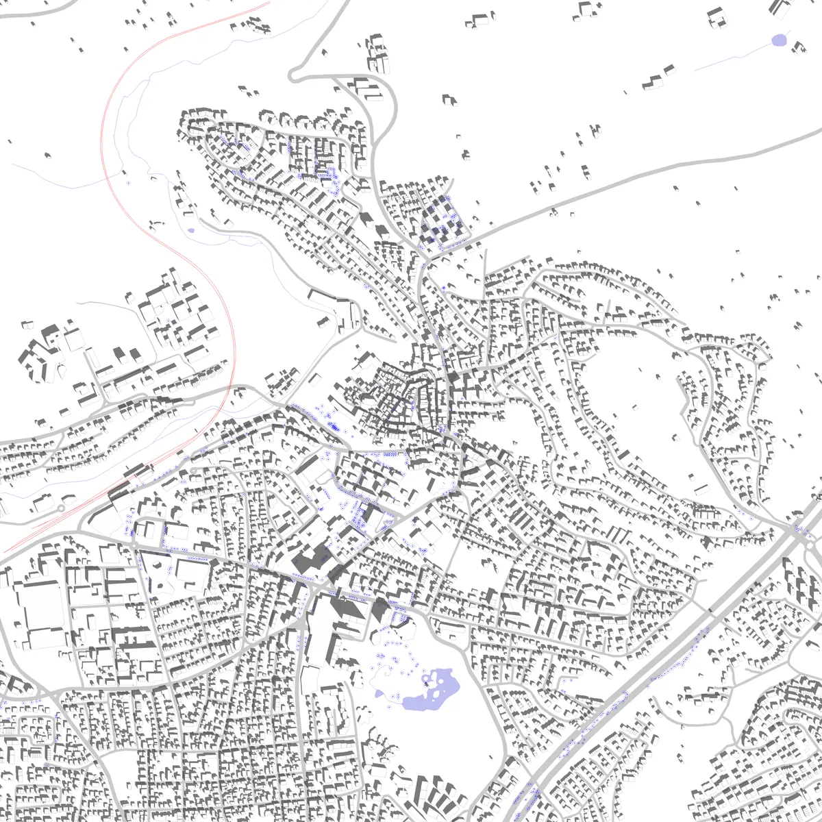 Leonberg Lageplan (2,5 km)