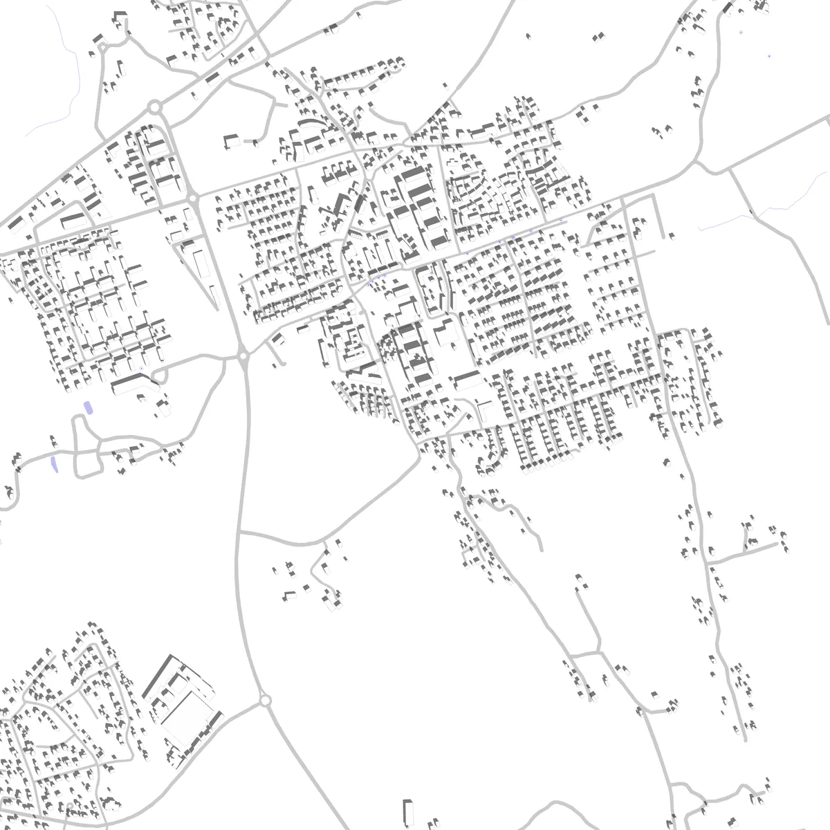 Lerum situationsplan (2,5 km)