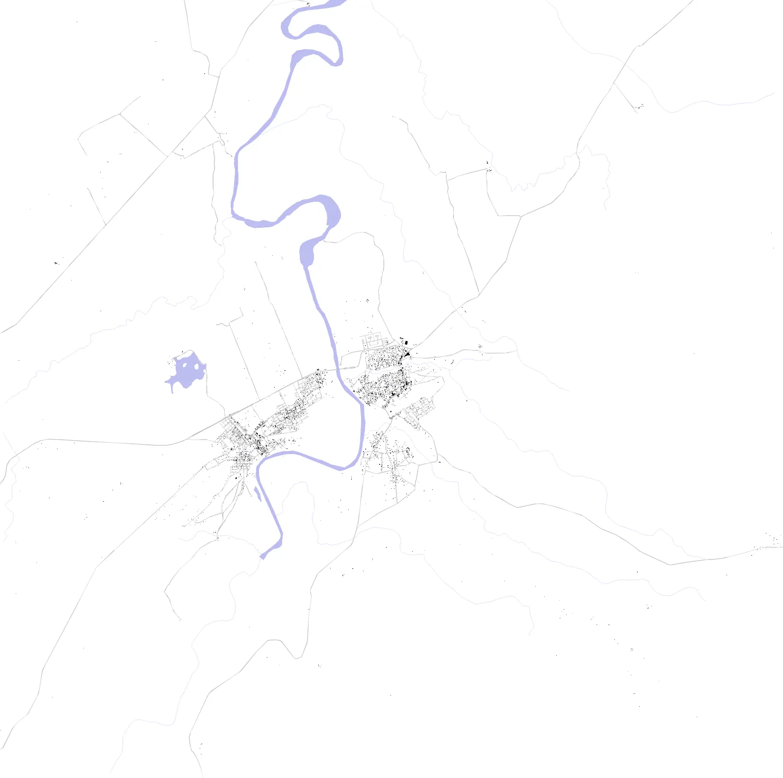 Lethem figure ground plan