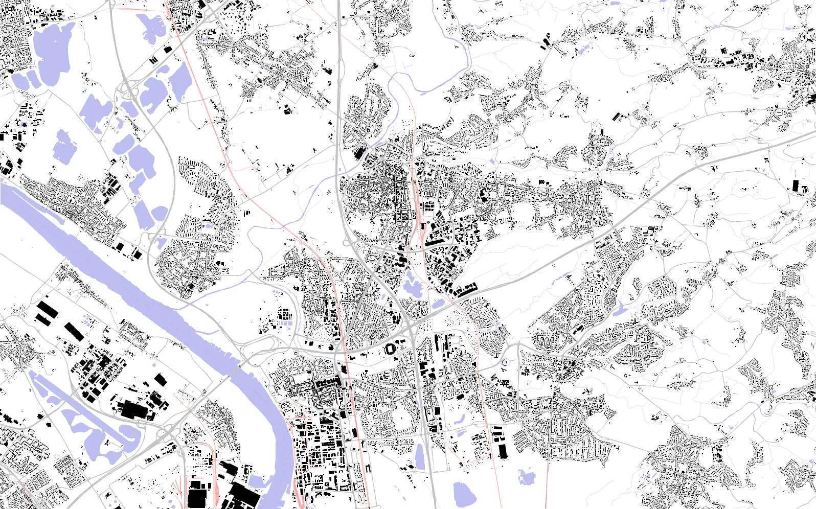 Leverkusen Schwarzplan
