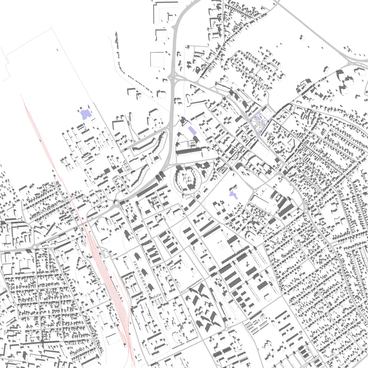 Levice site plan (2.5 km)