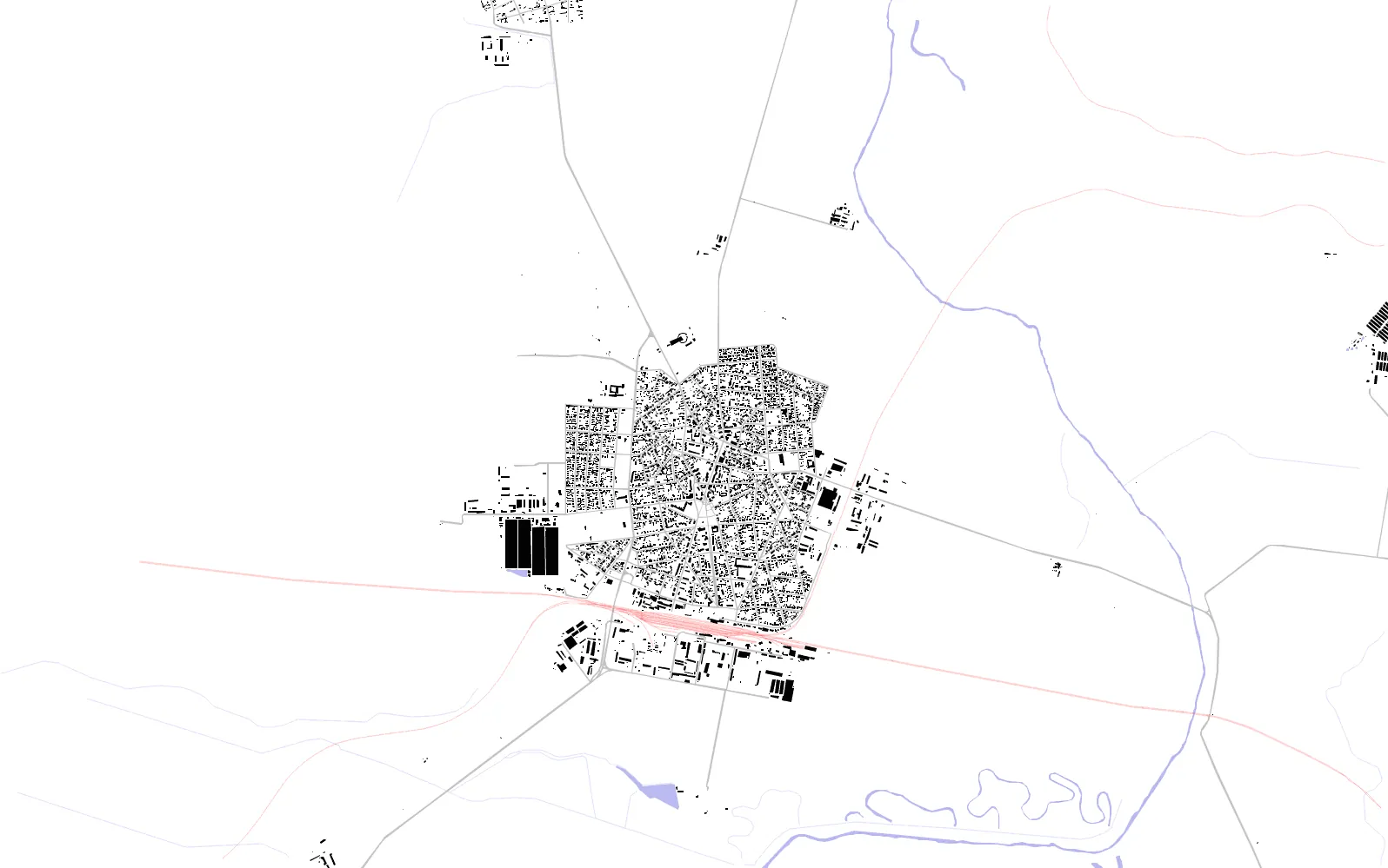 Levski figure ground plan