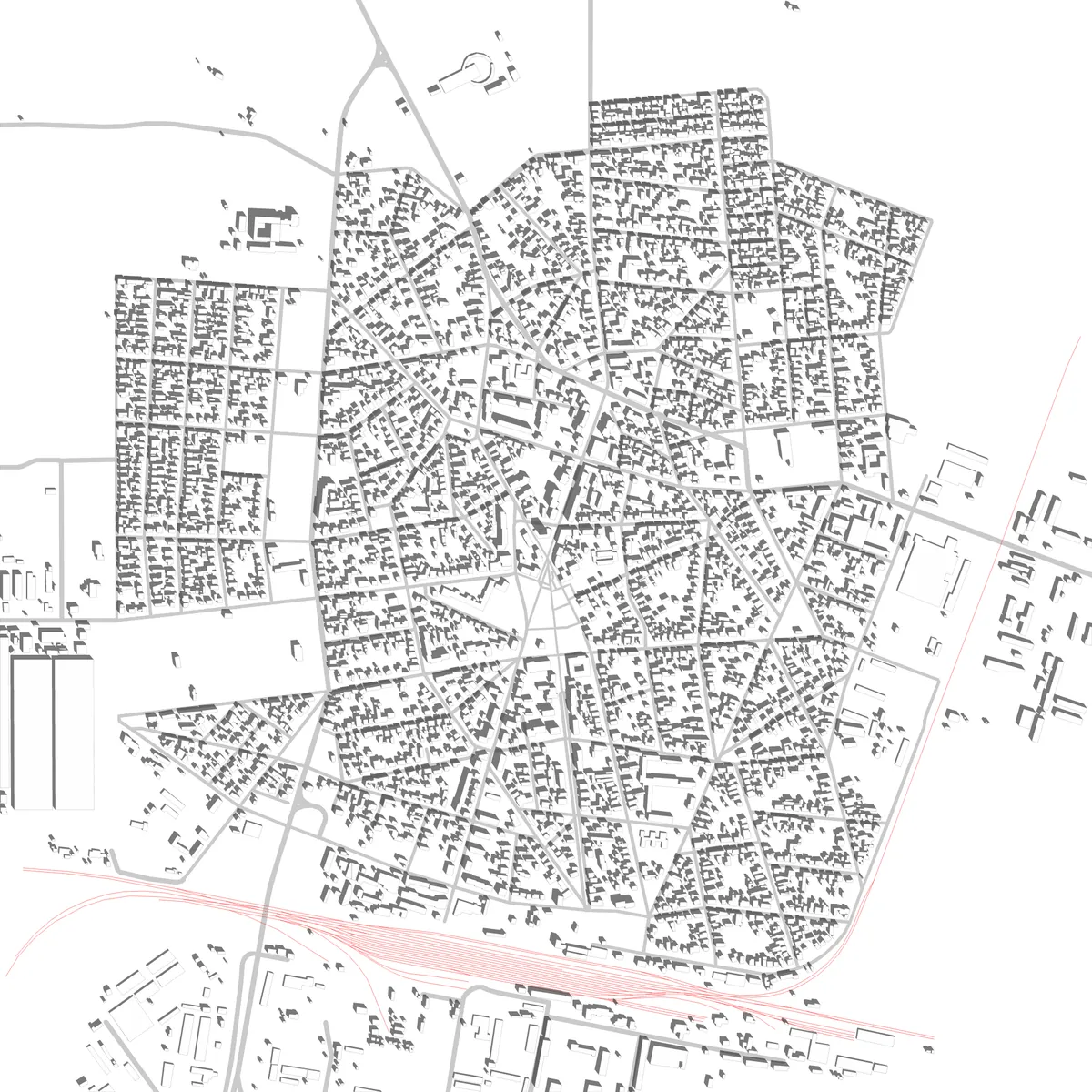 Levski site plan (2.5 km)