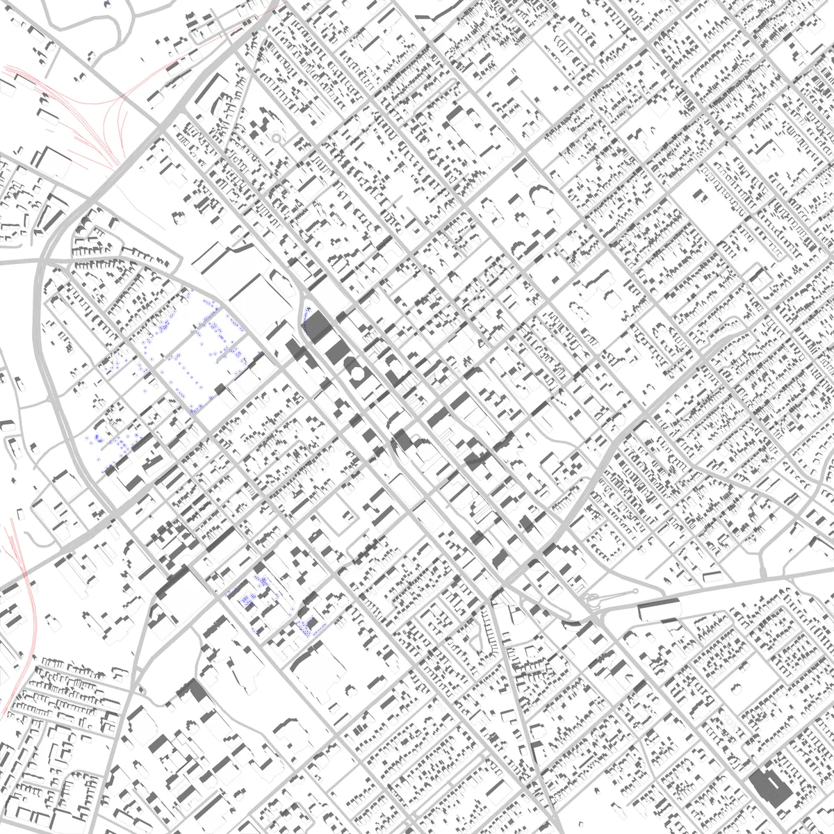 Lexington site plan (2.5 km)