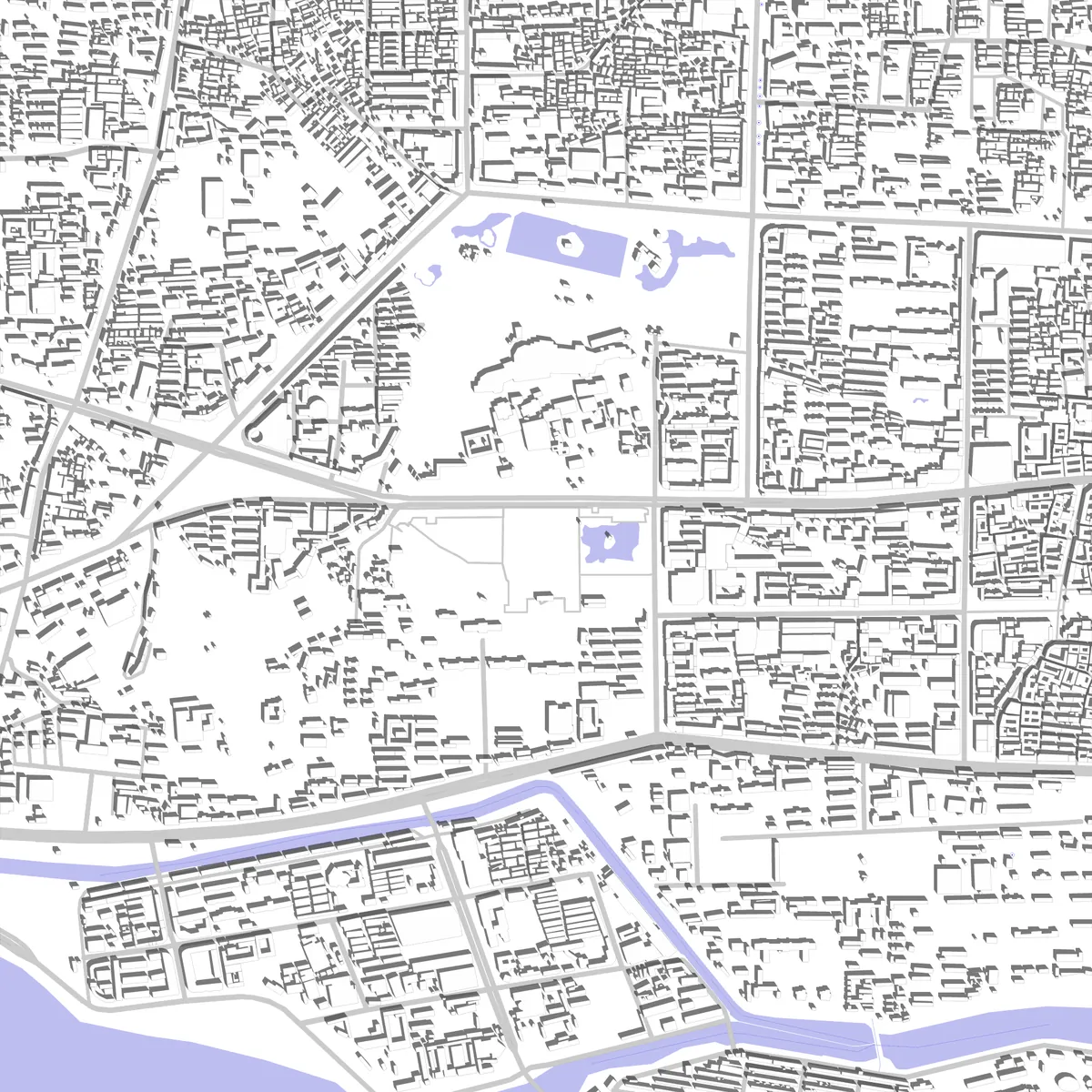 Lhasa site plan (2.5 km)