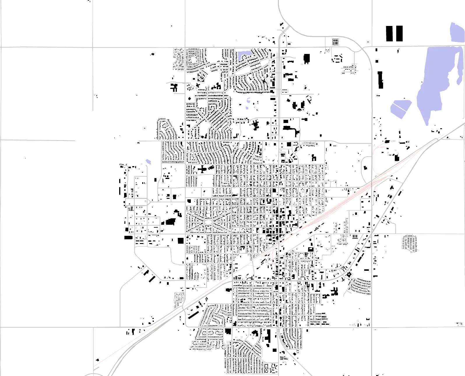 Liberal figure ground plan