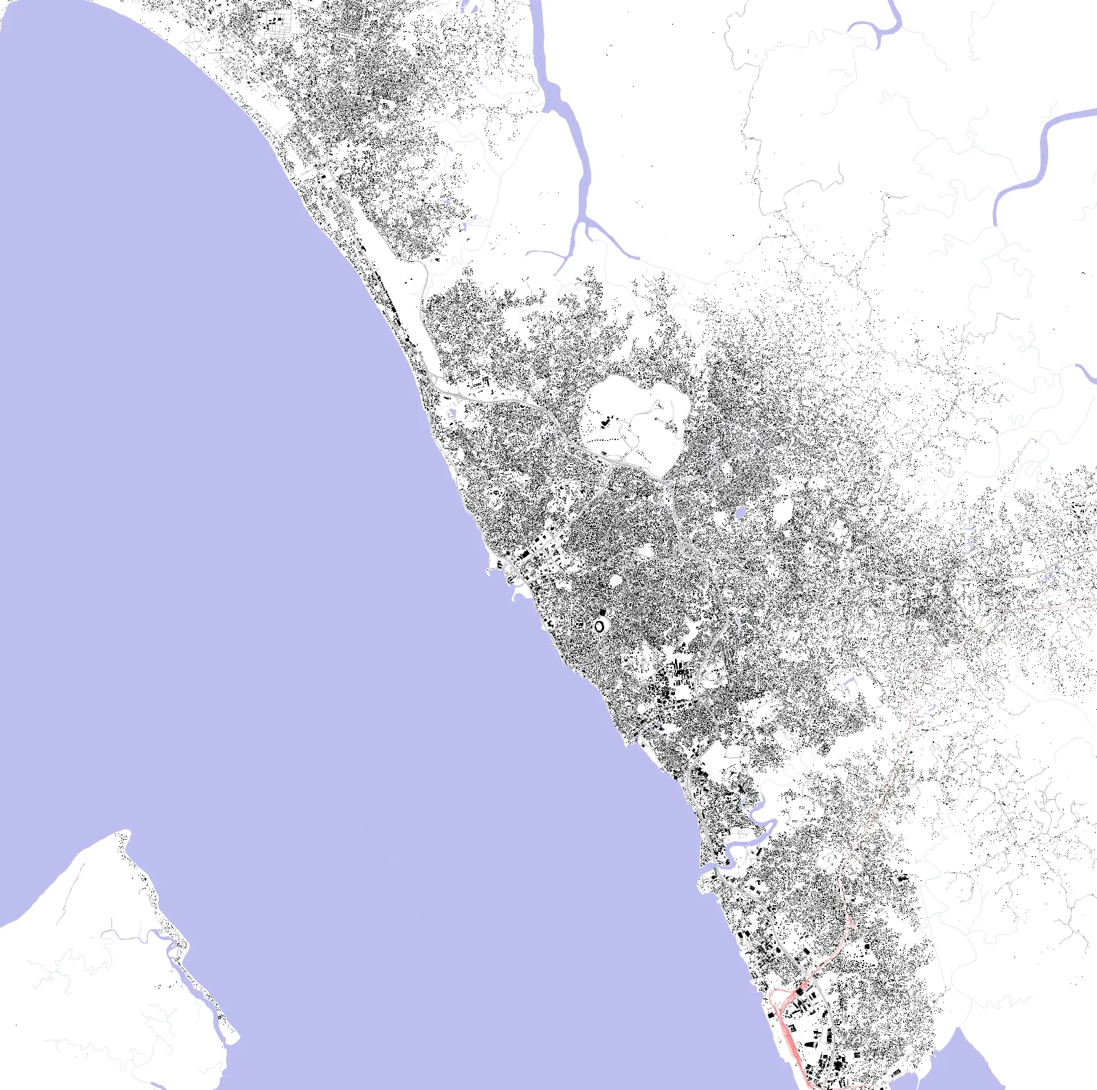 Libreville plan de masse