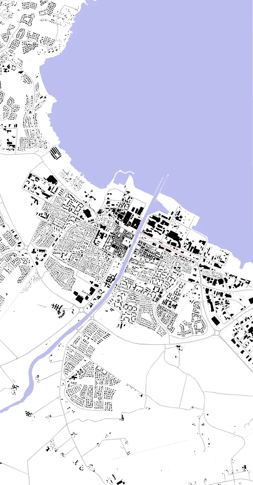 Lidköping figure ground plan