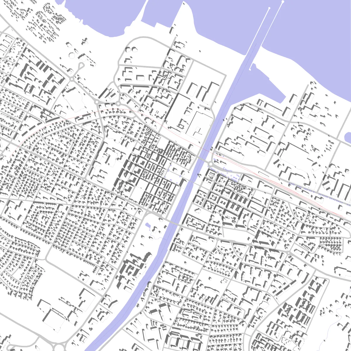 Lidköping site plan (2.5 km)