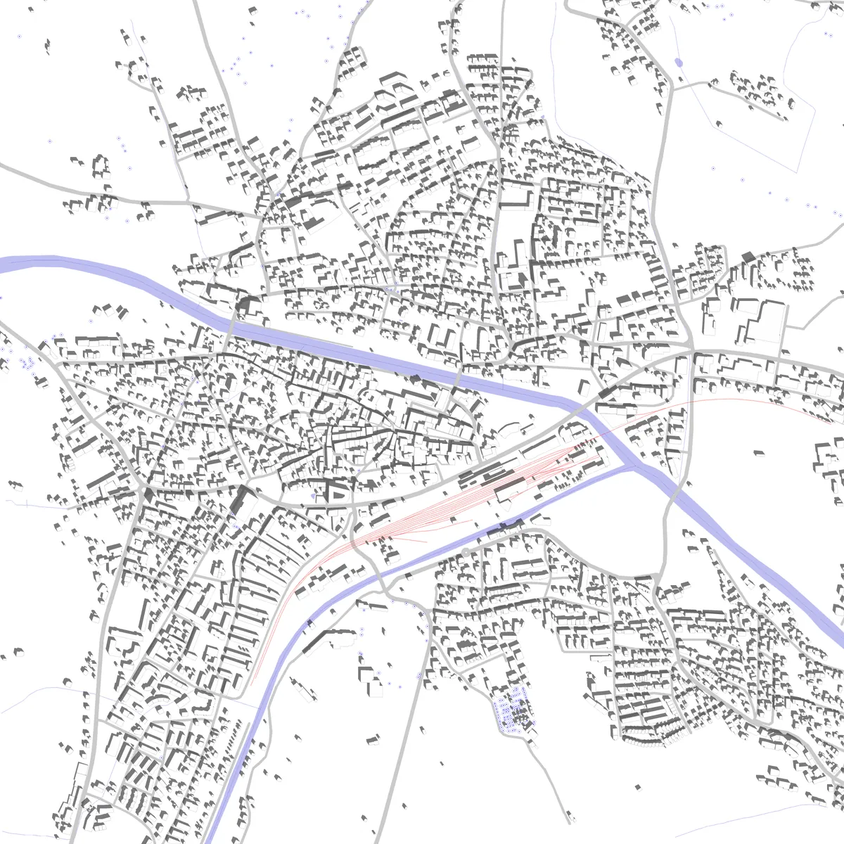 Lienz Lageplan (2,5 km)