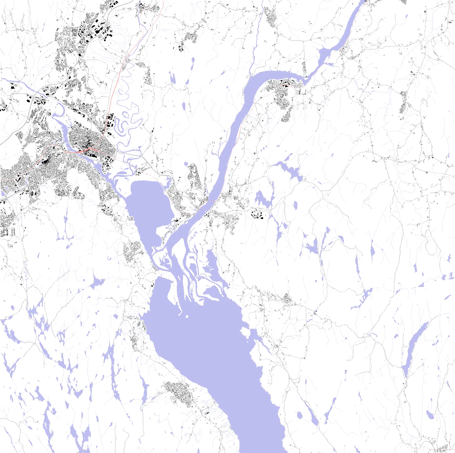 Lillestrøm figur-grunn-plan