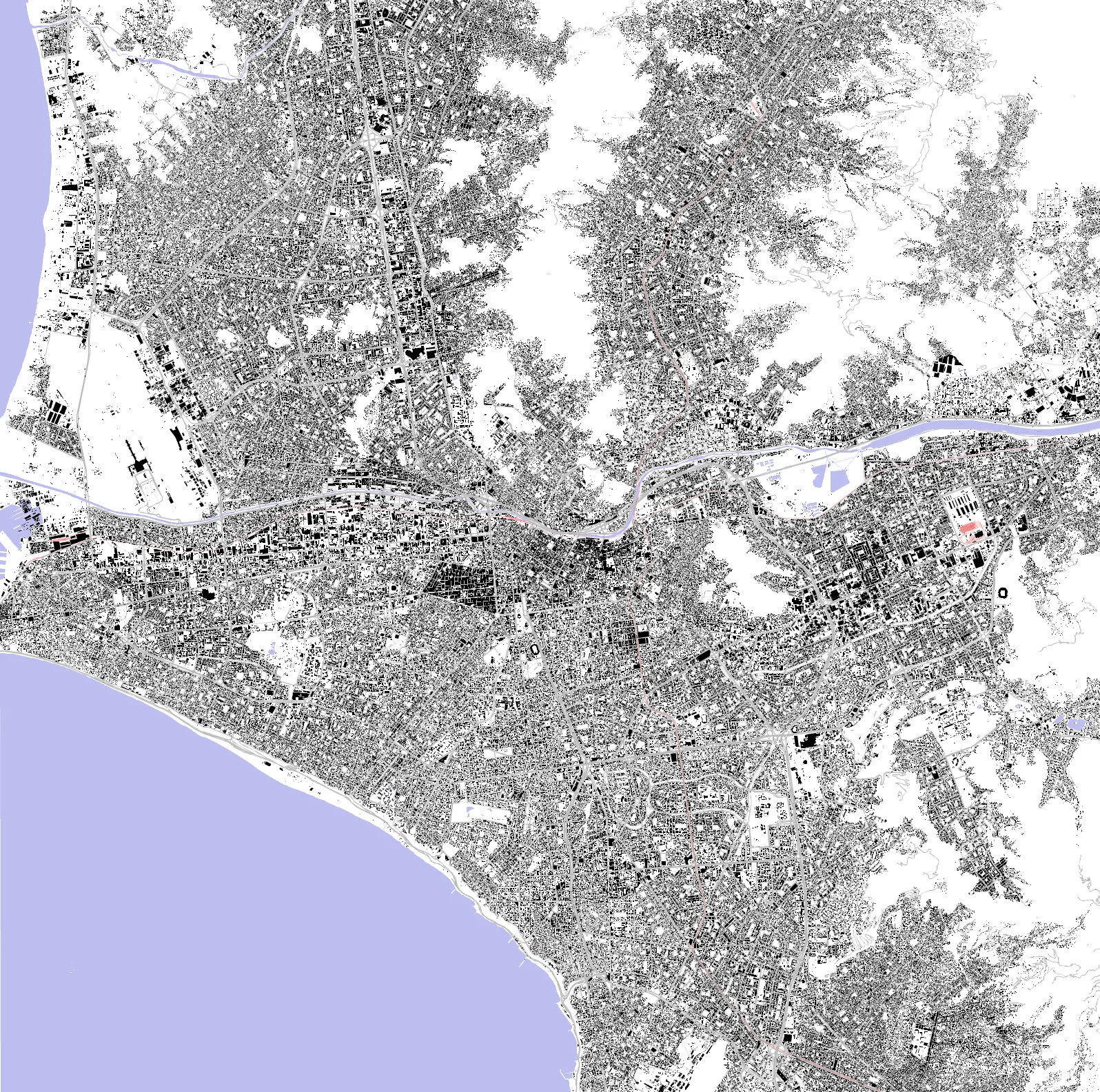 Lima figure ground plan