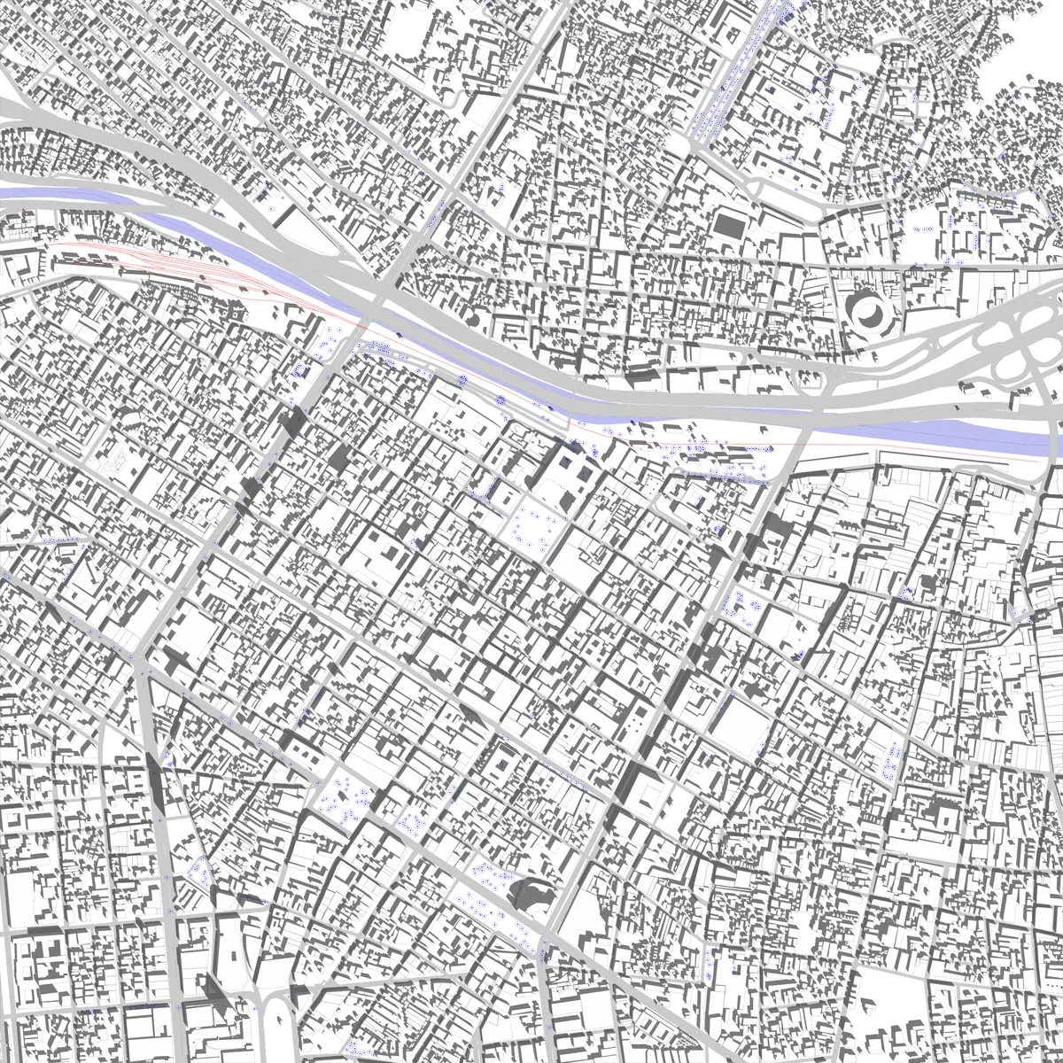Lima site plan (2.5 km)