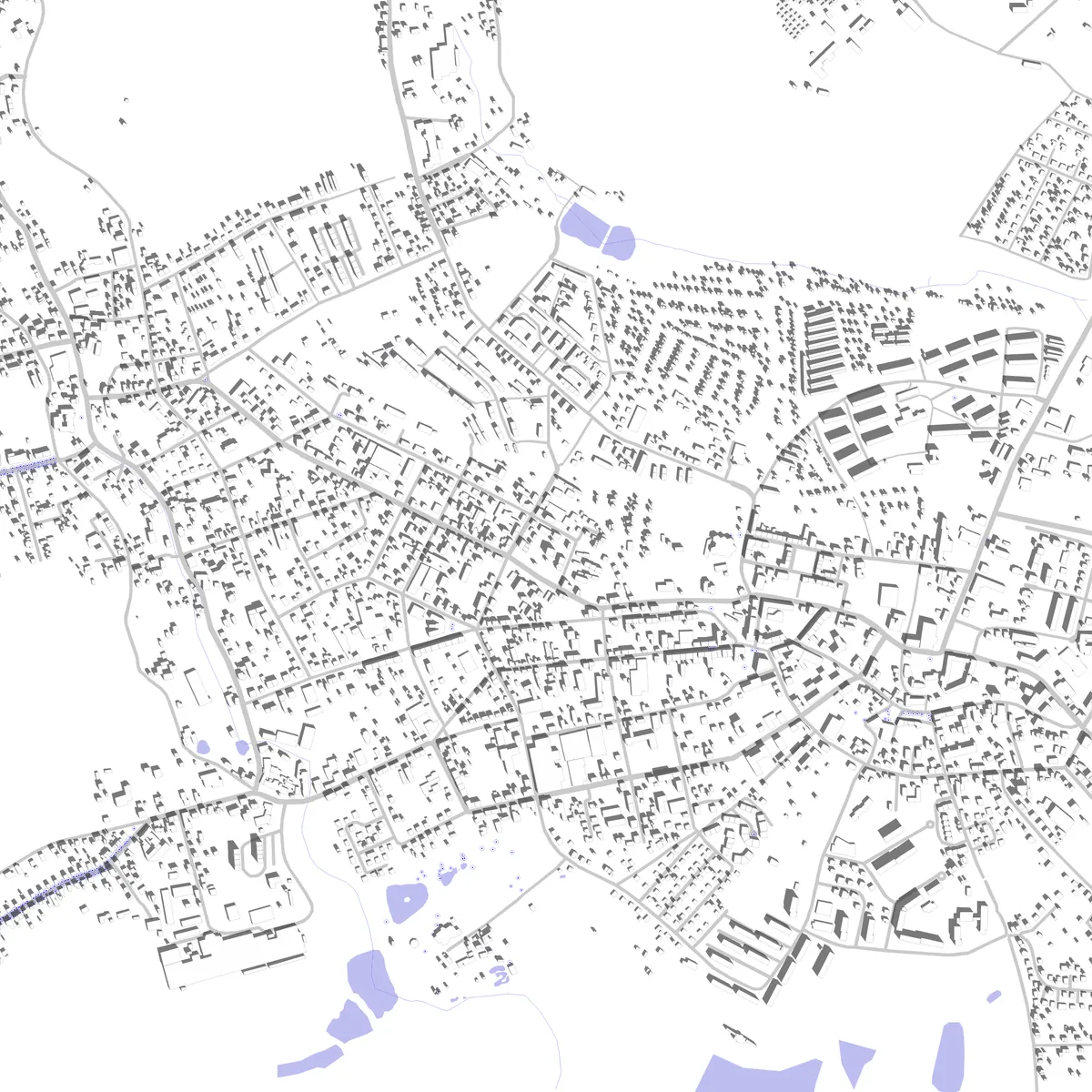 Limbach-Oberfrohna Lageplan (2,5 km)