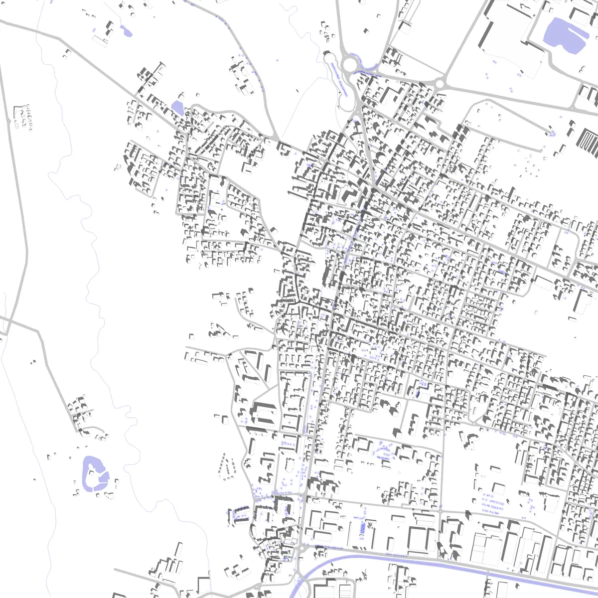 Limbiate site plan (2.5 km)
