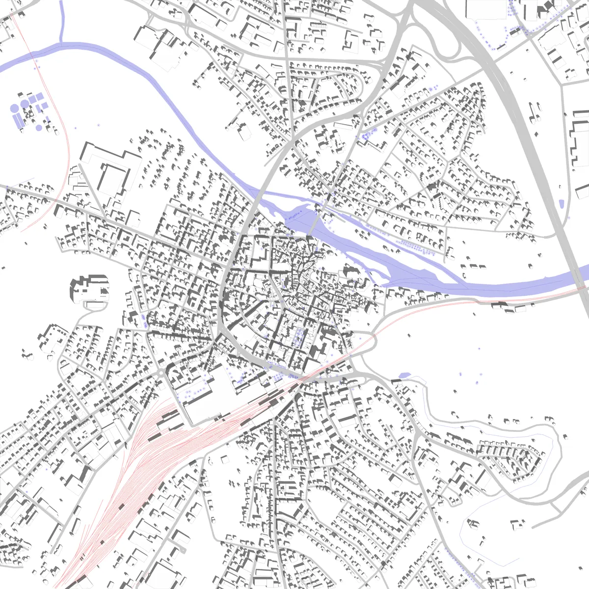 Limburg an der Lahn site plan (2.5 km)