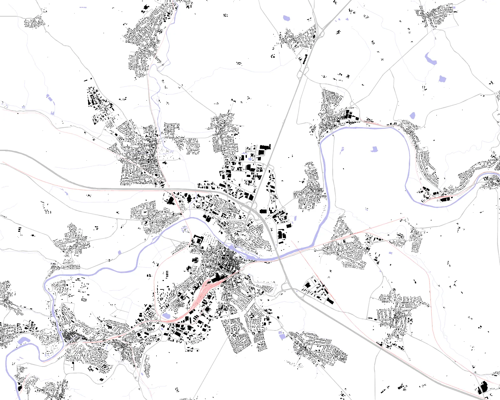 Limburg an der Lahn figure ground plan