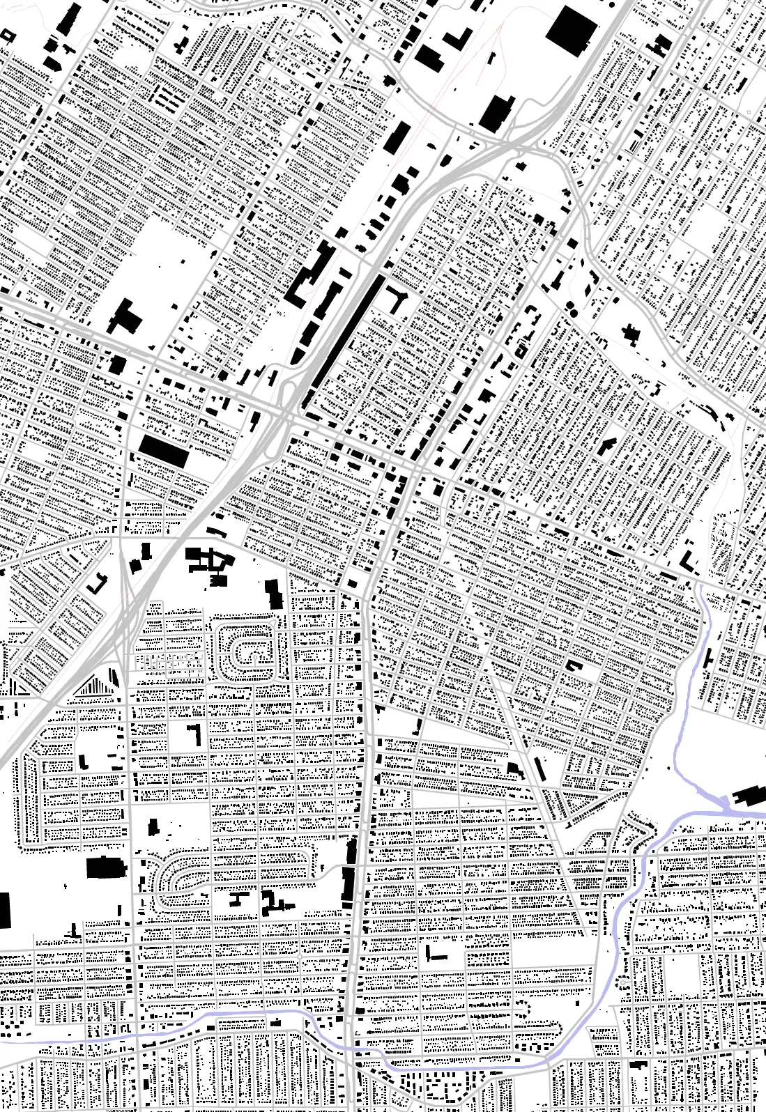 Lincoln Park Schwarzplan
