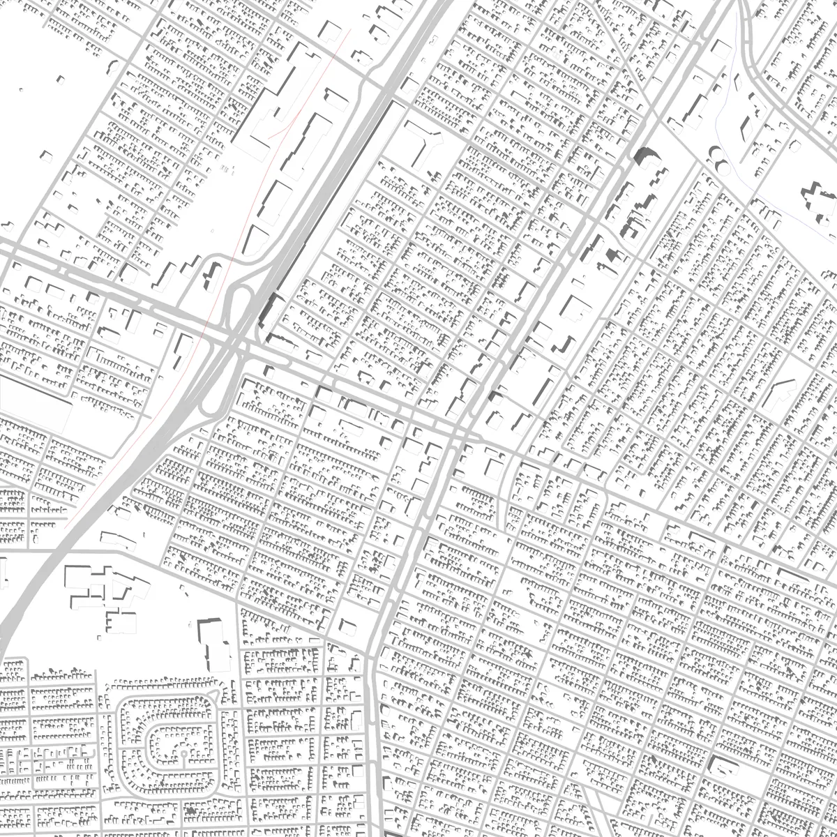 Lincoln Park Lageplan (2,5 km)