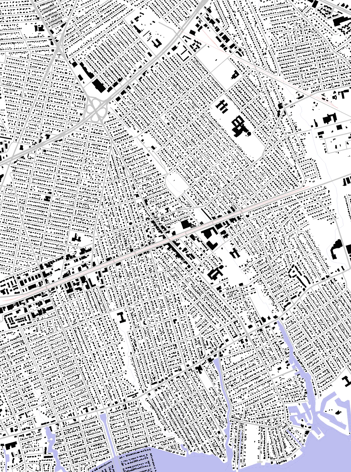 Lindenhurst Schwarzplan