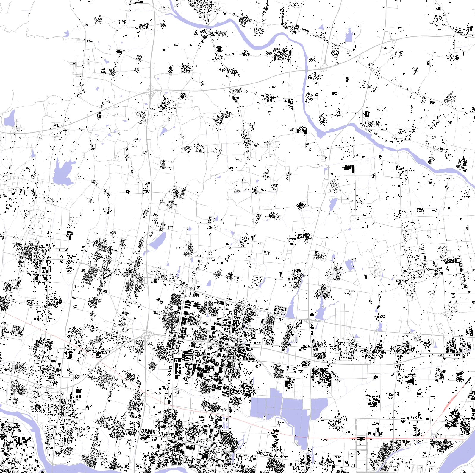 Linyi Schwarzplan