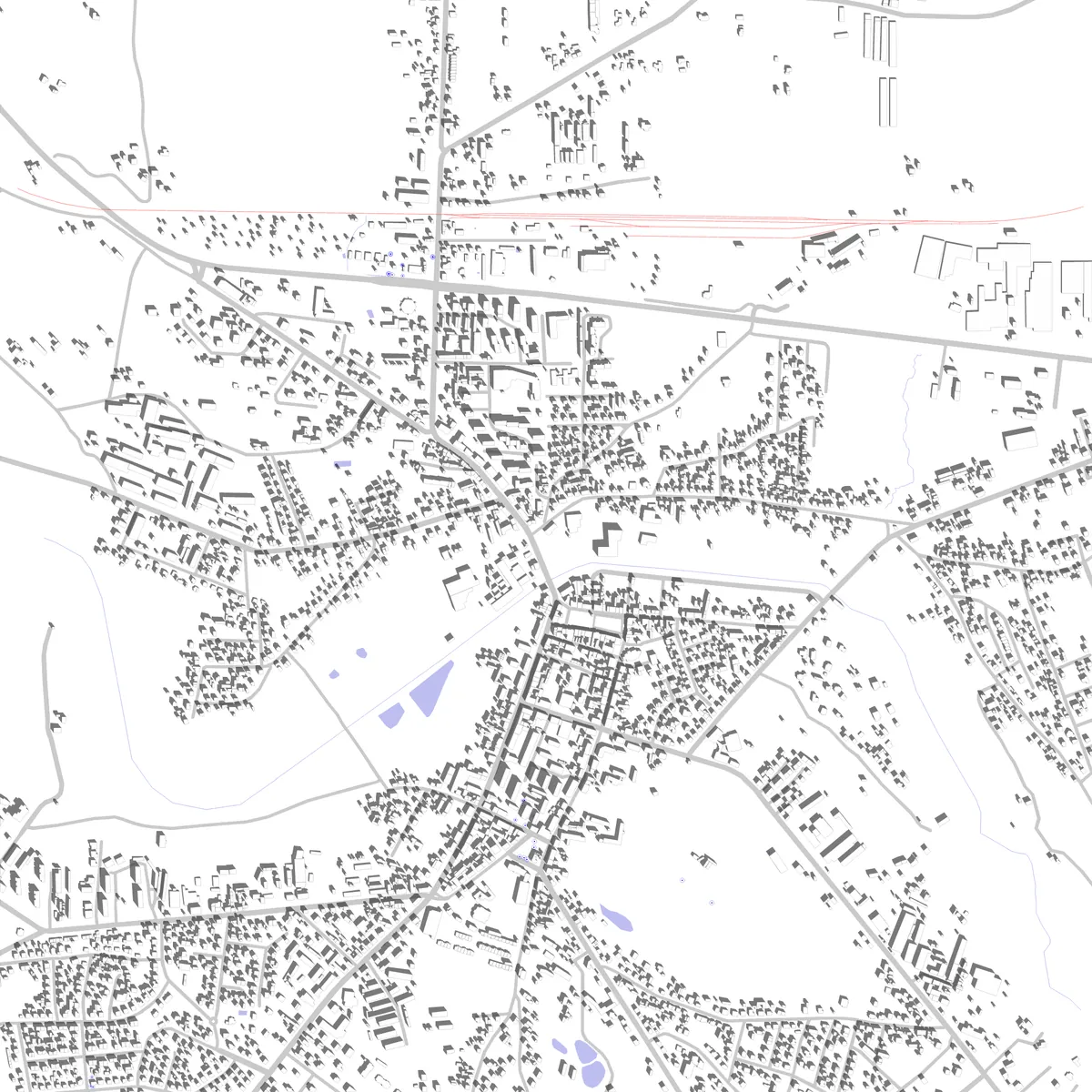 Lipno plan zagospodarowania (2,5 km)