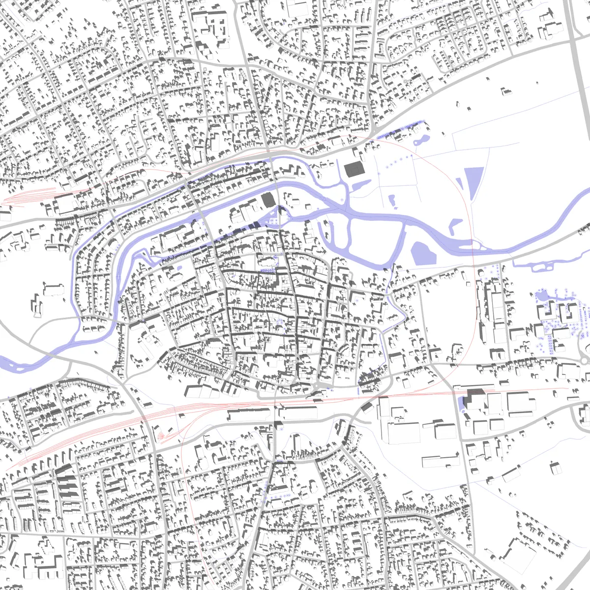 Lippstadt Lageplan (2,5 km)