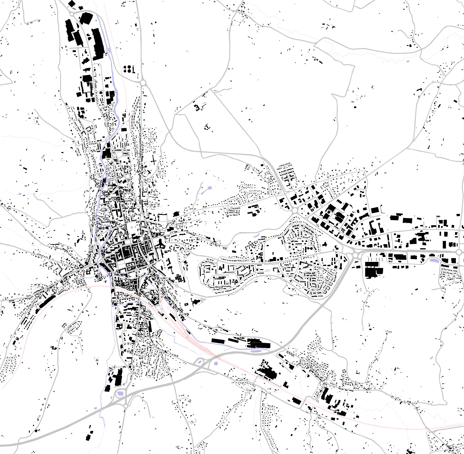 Lisieux Schwarzplan
