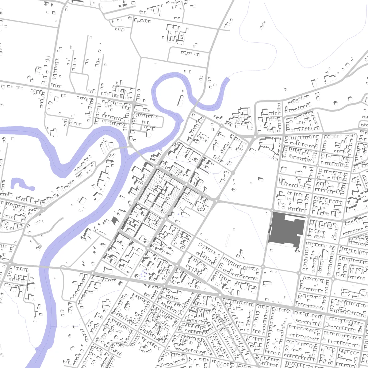 Lismore Lageplan (2,5 km)