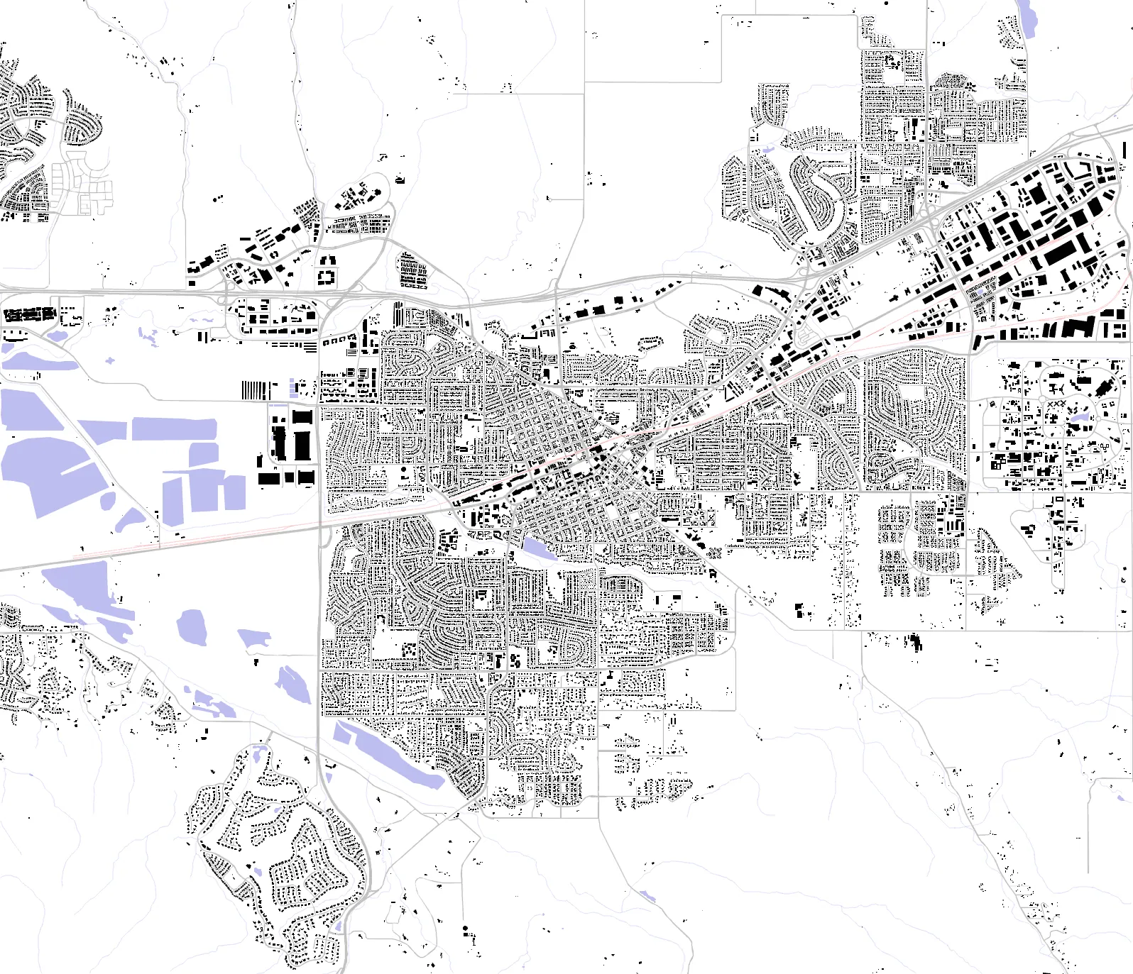 Livermore figure ground plan