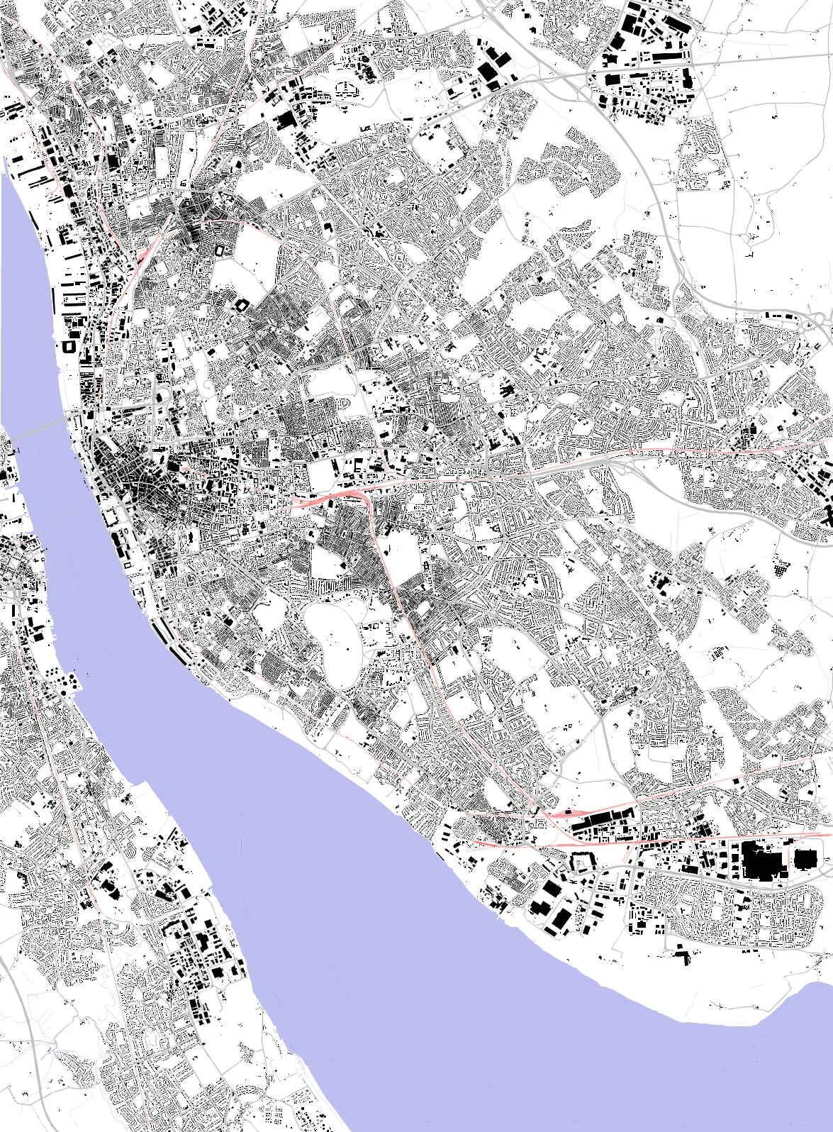 Liverpool figure ground plan