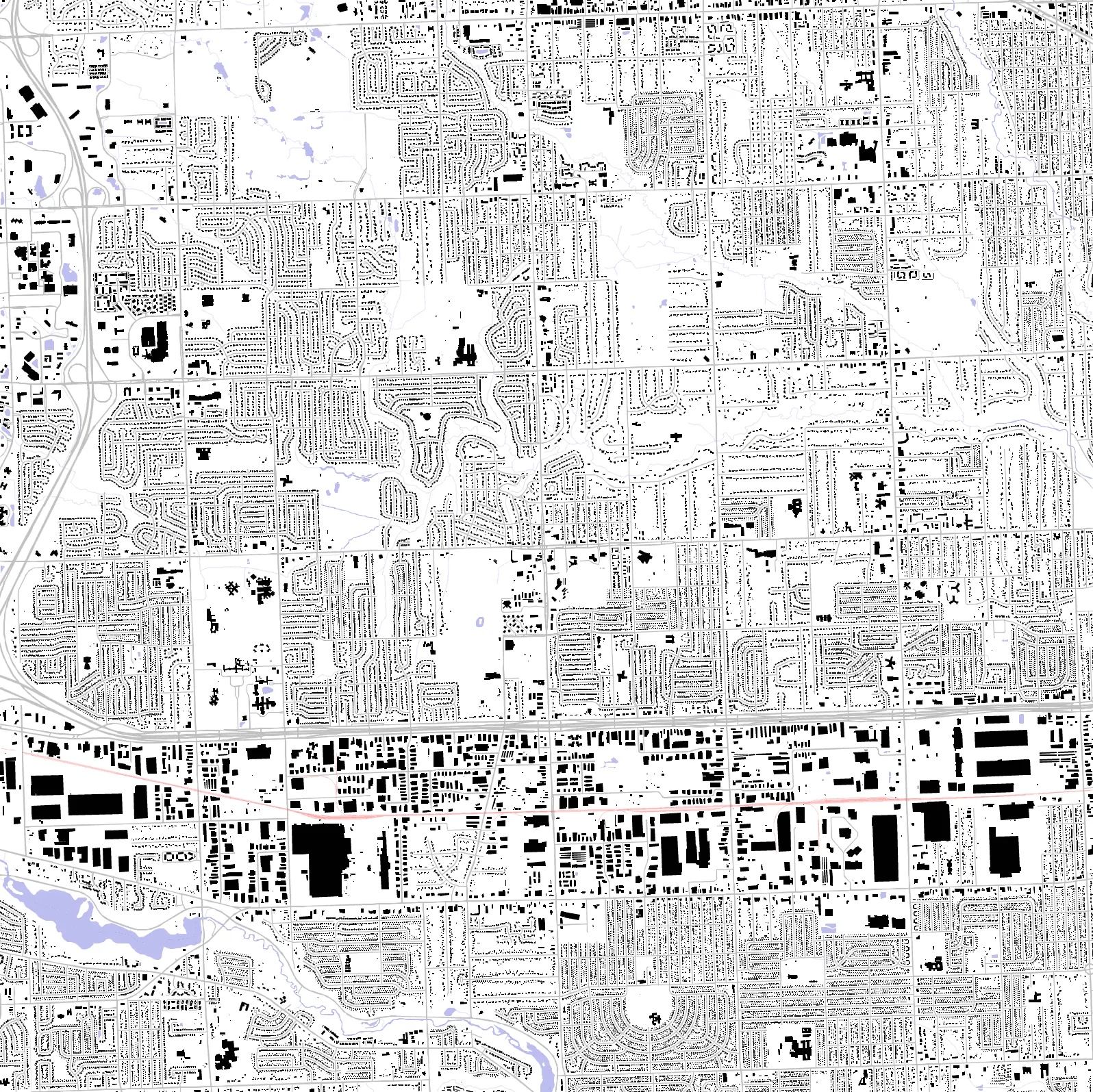 Livonia figure ground plan