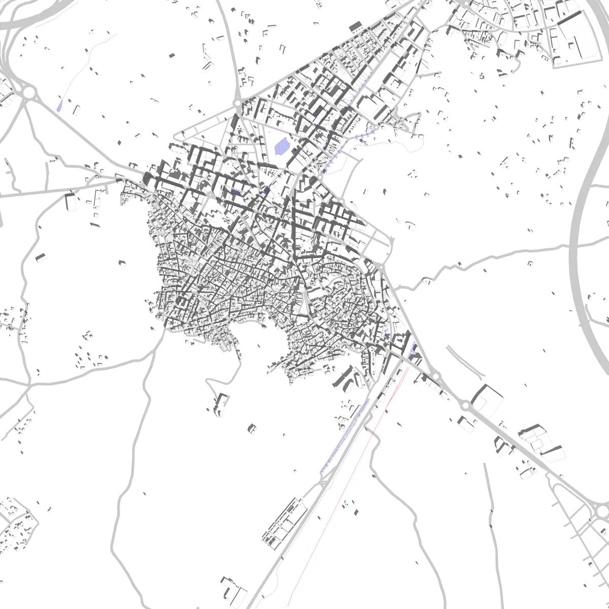 Llíria site plan (2.5 km)
