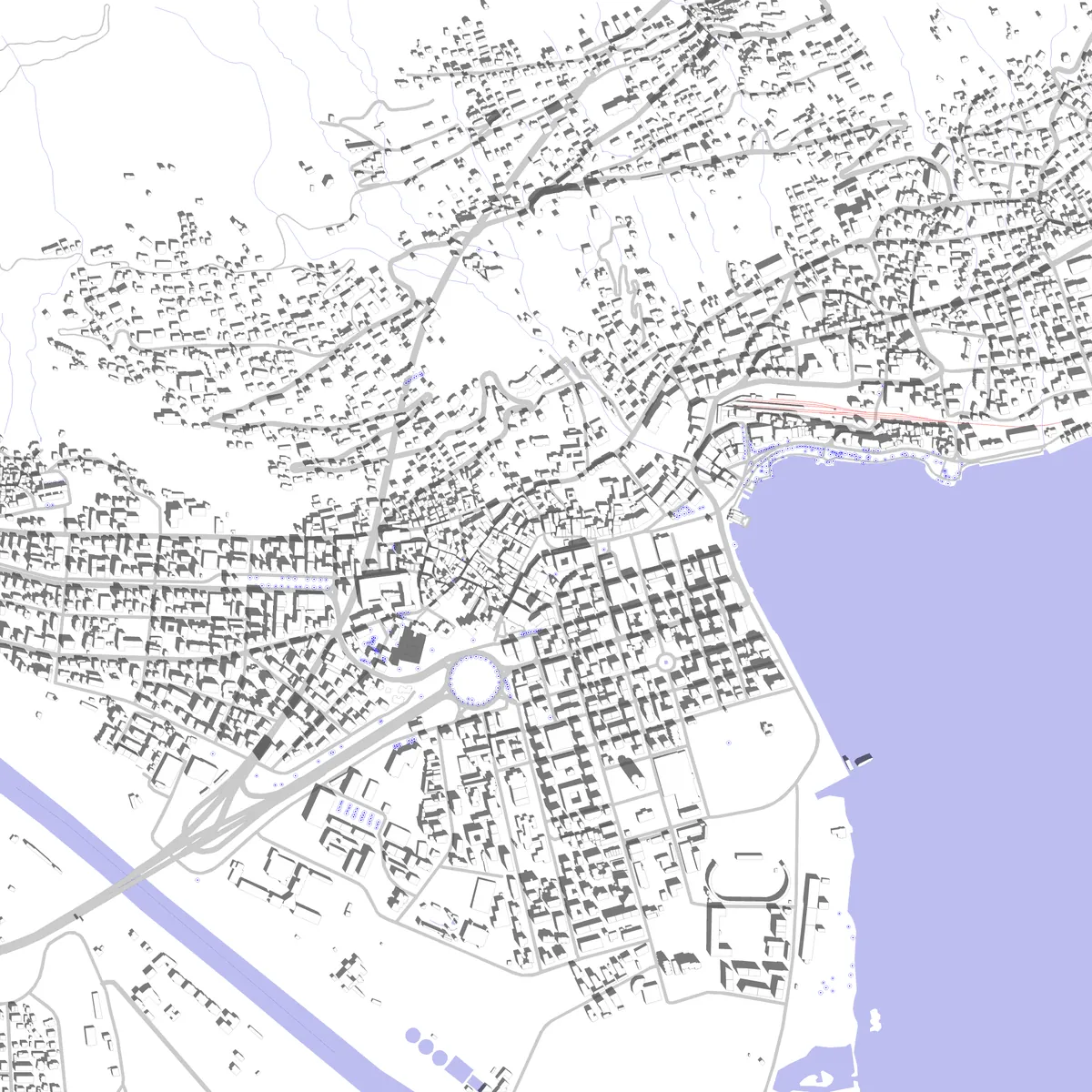 Locarno Lageplan (2,5 km)
